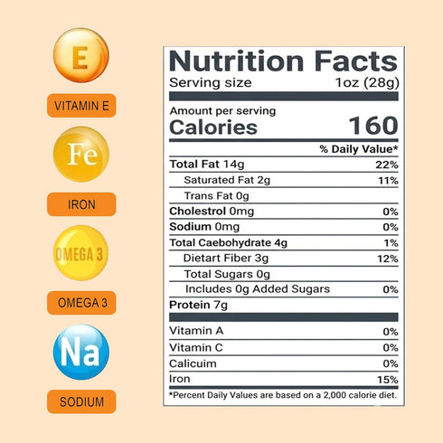 100% 1 lb Packed Oh! Nuts Pine Nuts (Pignolias) - Raw - Natural Pine Nuts - Bulk Bag - Premium Pignoli with Protein