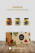 (Pack 3) Perfect Choice Delicious Grilled Artichoke Halves, Artichoke Bruschetta, Caramelized Onion Mix
