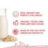 2LB (Pack 1) Hoosier Hill Farm Organic Oat Milk Powder