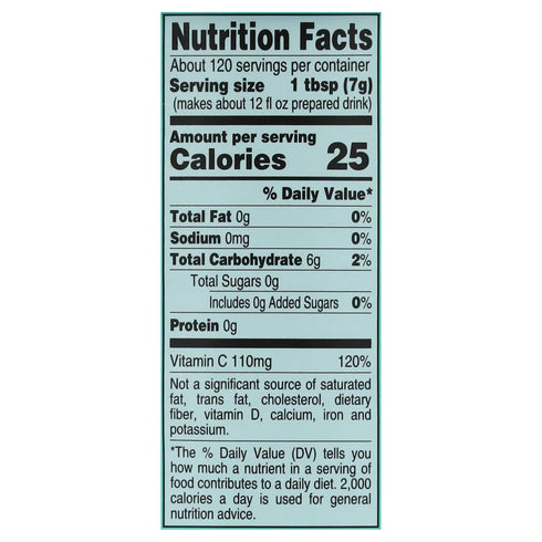 4C 45 28.4 (Pack 1)) Zero Sugar Powdered Drink Mix Cannisters, Zero Sugar Decaffeinated Iced Tea, Quarts, Family Sized