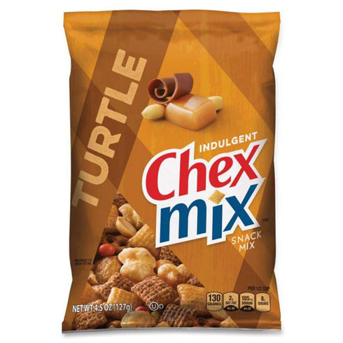 Chex Mix Chocolate Turtle Snack Mix 4.5 oz Each ( 7 in