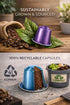 80 Pack, 8 ROSSO CAFF Espresso Coffee Pods for Nespresso Original Machines - Capsules Variety Signature Flavors, Medium