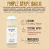 24oz Burlap & Barrel Purple Stripe Garlic - Alternative to Fresh Granulated Garlic - Savory Sweet Flavor for Tomato