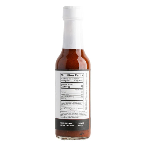 5 oz Chipotle Hot Sauce by Hook & Arrow - Gluten-Free, Paleo, Vegan, Low Carb, with Ghost Pepper - fl