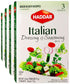 Haddar Gluten Free Italian Dressing & Seasoning Mix, 1.8oz, 4 Pack (12 Packets)