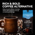 11 oz Tattva's Herbs Cafe Capomo Herbal Coffee Alternative, Caffeine & Acid Free, Classic Dark Roast