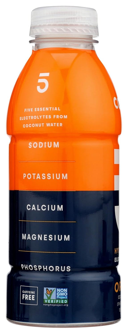 Coco5, 16.9 Oz Coconut Drink Citrus Splash, Fl