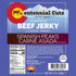7 oz Centennial Cuts Beef Jerky Spanish Peaks Carne Asada, High Protein, Snack