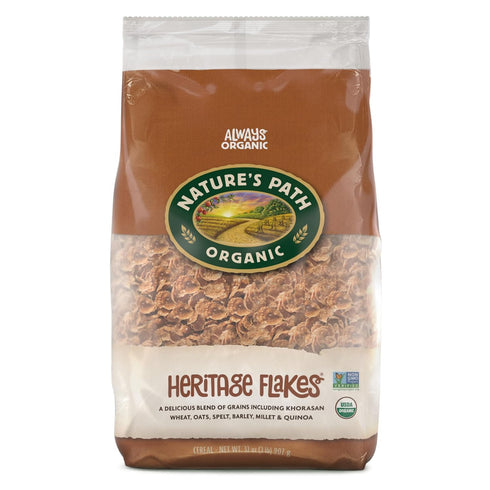 Nature's Path Organic Heritage Flakes Cereal, 32 oz (Pack of 1), Ancient