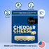 (7 oz) Healthier Comforts White Cheddar Cheese Powder | Gluten Free, Kosher, Keto-Friendly, Non-GMO, Antibiotic