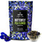 BLUE TEA Butterfly Pea Flower Tea, 3.52 Oz Loose, Antioxidant Rich, Caffeine Free Detox Tea