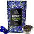 BLUE TEA Butterfly Pea Flower Tea, 3.52 Oz Loose, Antioxidant Rich, Caffeine Free Detox Tea