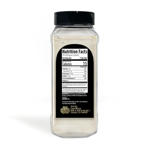 (13.6 GranAroma Butter Powder, Creamy & Savory, Ingredient & Additive, Versatile Powder Ounce)