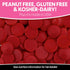 5 Sweet Shoppe Cardinal Red Melting Wafers, pounds