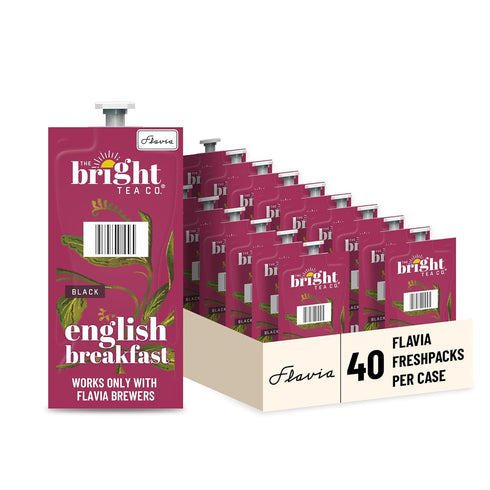Flavia Bright Tea Co. English Breakfast Tea Freshpacks works only with Flavia