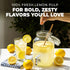 1.1 Lb 100% Organic Lemon Juice Powder, Bulk Size - Freeze Dried, Fresh Zesty Flavor Great for Drinks & Baking - Rich