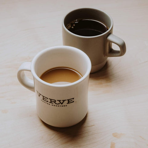 12oz Verve Coffee Roasters Whole Bean Coffee Bronson Blend | French Dark Roast, Direct Trade, Resealable Pouch | Enjoy