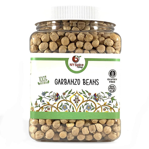 NY SPICE SHOP Garbanzo Beans 1 Pound (lbs.) Dry Garbanzo Beans Dried