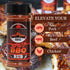 10-42 5.5 oz Spicy BBQ Rub Seasoning (NO MSG, Low Sodium) - All natural, Hot BBQ Rub | Meat Grilling Spicy Dry Rub |