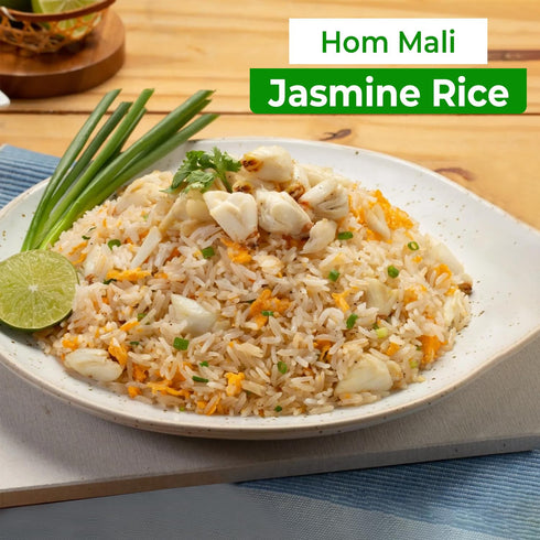5 (LBS) Packaging Pounds Premium Thai Hom Mali Jasmine Rice | Endorsed By Pro Chefs | Four Elephants Brand | DIY