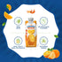 100% 16 oz (12 Pack) Odwalla Pure Orange Juice No Pulp Hand-Picked OJ Juice - Vitamin C - No Sugar Added, No Artificial
