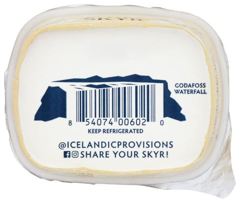5.3oz 15g Icelandic Provisions Vanilla Skyr Yogurt | Protein, Thick & Creamy