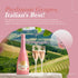 25.3oz (2 Pack) Tuscanini Italian Moscato Rose Sparkling Grape Juice, | Non Alcoholic Sparkling Juice | Valentines Day
