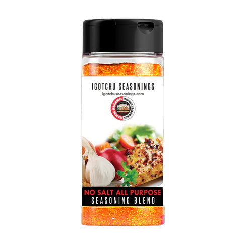 Igotchu Seasonings - No Salt All Purpose Seasoning, Salt-Free & Sodium-Free Seasoning Blend for Chicken, Steak, Seafood