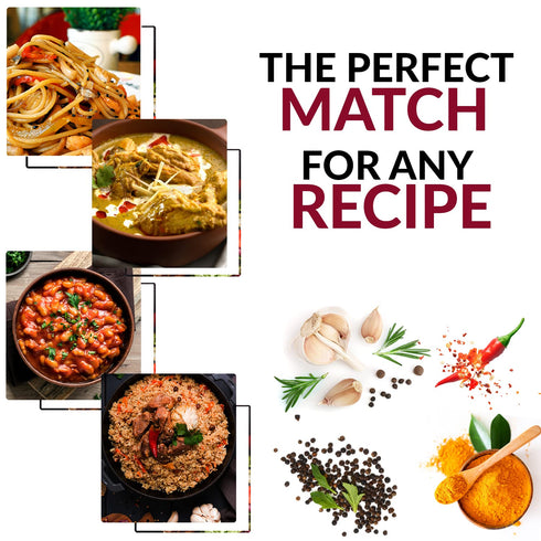 Pack Pack 4 Himalayan Chef Natural Spices Shaker Variety (Turmeric Powder, Black Pepper Garlic Salt Powder & Red