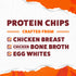 WILDE Buffalo Protein Chips, Thin and Crispy, High Protein, Keto Friendly, 1.34oz Bags (Pack of 8)