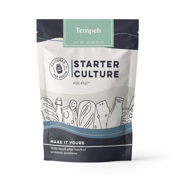 Cultures for Health Tempeh Starter Culture | 4 Packets Starter Spores for