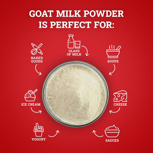 2LB (Pack 1) Hoosier Hill Farm Goat Milk Powder
