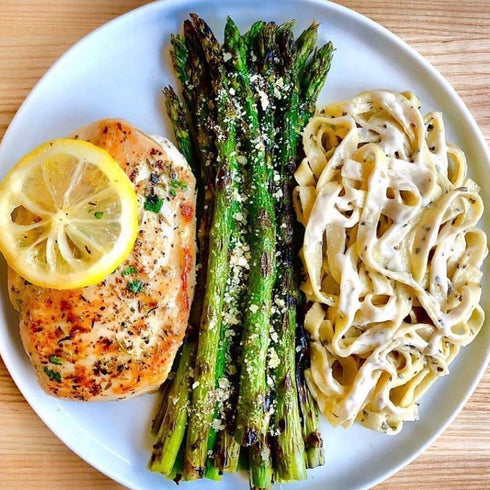 3 Frozen, 9oz (6 pack) Gluten-Free Pasta, Fettuccine, Fresh Brown Rice Noodles Cook in Just Minutes by Taste Republic