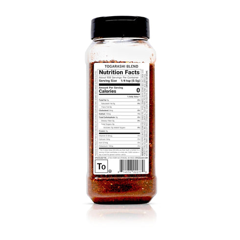 7 16 oz Spiceology - Togarashi Japanese Spice Blend - Gluten-Free Japanese Ramen, Rice, and Sushi Seasoning with Umami