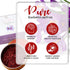 (5.0 Pack) Pure Saffron Threads Gram Tin Handpicked Kashmiri Saffron, All-Red Tips with Strong Aroma & Rich Flavor