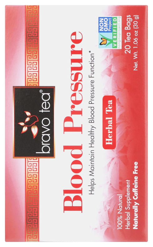 Bravo Tea Blood Pressure Caffeine Free - 20 Tea Bags