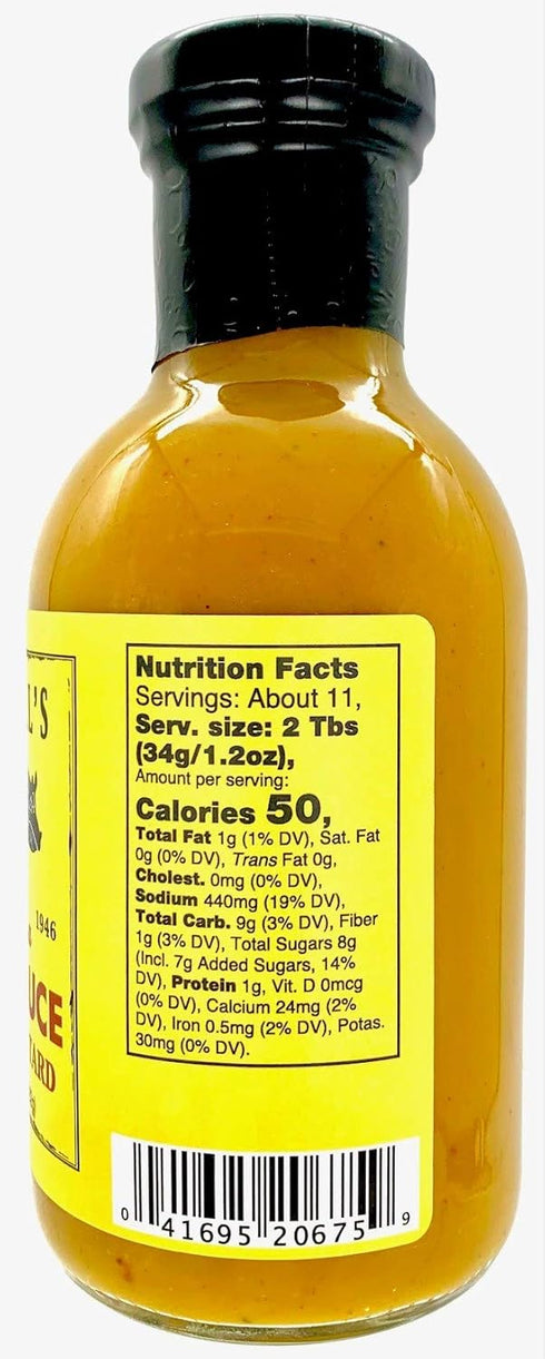 Braswell's Tangy Caroline Mustard Bar-B-Que Sauce