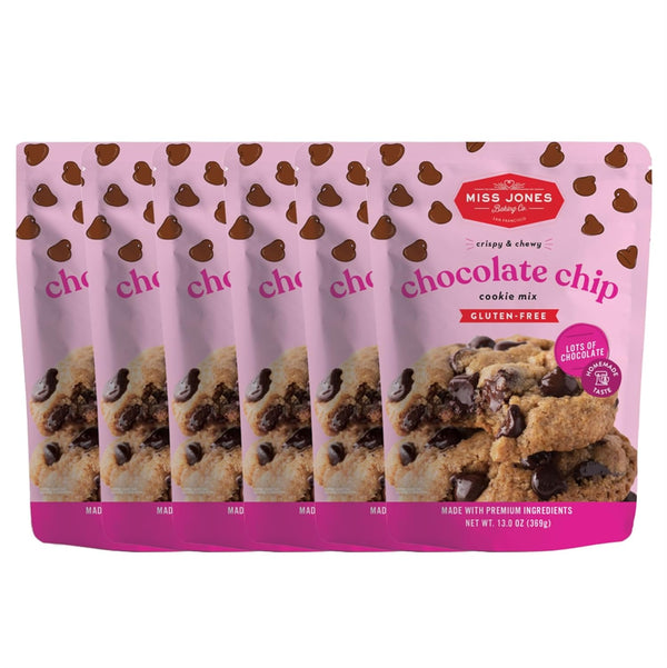 Miss Jones Baking Gluten-Free Chocolate Chip Cookie Mix - More Chocolate Chips,
