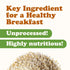 4 Food to Live Oat Bran, Pounds A Nutritional Powerhouse High Fiber Hot Cereal, Milled from High Protein Oats. Raw
