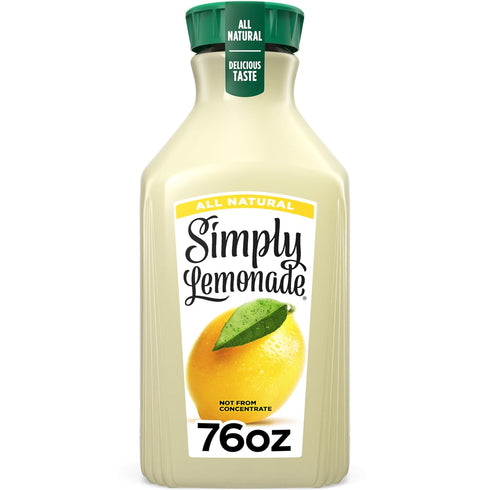 Simply Lemonade Bottle, 76 fl oz