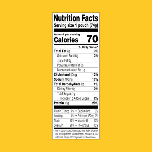 2.6 oz StarKist Chicken Creation Zesty Lemon Pepper, Single Serve Pouch