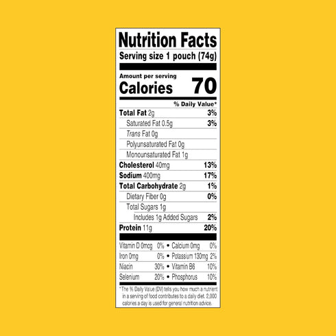 2.6 oz (Pack 12) StarKist Chicken Creation Zesty Lemon Pepper - Pouch