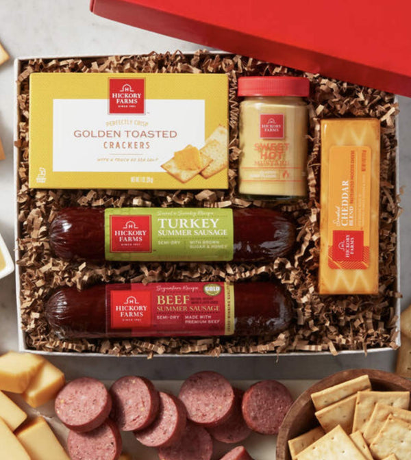 FH Hickory Farms Beef & Turkey Hickory Sampler