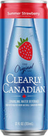 Summer 6pk Clearly Canadian Strawberry Cans