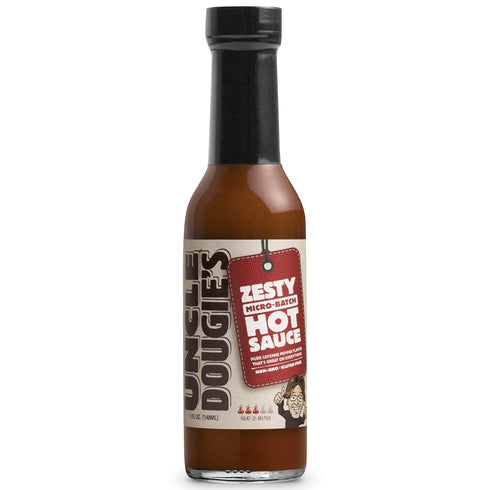 Uncle Dougie's Pack Pack 6 Hot Sauce Sampler