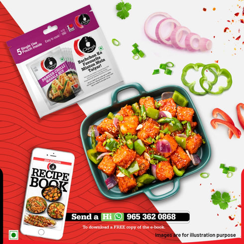 CHING'S 5 100 Secret Paneer Chilli Masala - Single Use Pouch - Gram