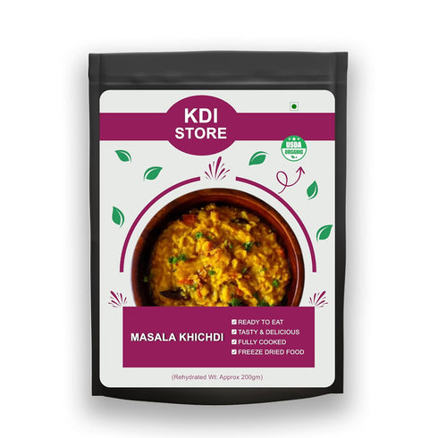 Store KDI Masala Khichdi, Ready to Eat Indian Spiced Rice, USDA Organic, Freeze