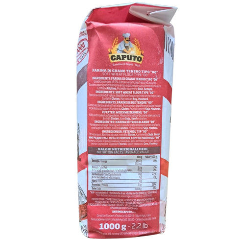 Antimo Caputo 2.2 LB 10) 00 Chefs Flour (Case of - Italian Double Zero - Soft Wheat for Pizza Dough, Bread, & Pasta