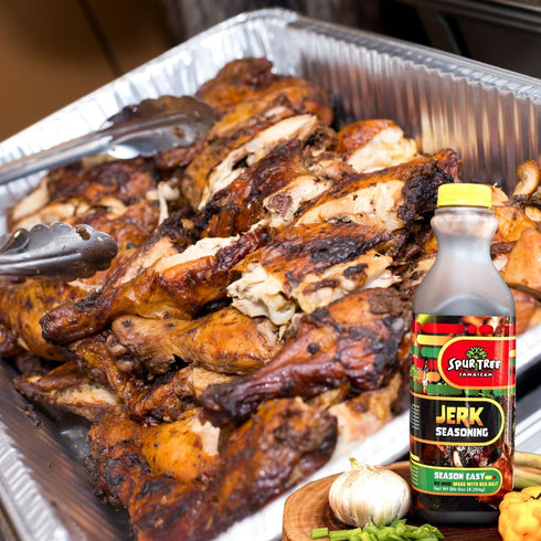 (9 Lb, 6 Oz) Spur Tree Jamaican Jerk Seasoning Authentic Caribbean Jerk Seasoning Jerk Sauce with All-Natural and Fresh