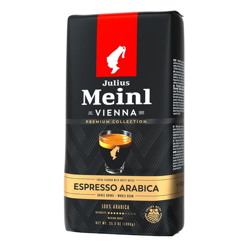 Julius Meinl 1kg 35oz, : "Espresso Arabica," Medium Roasted Coffee Beans, Premium Collection, / Imported from Vienna